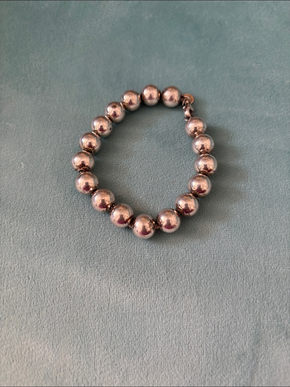 Tiffany and Co. Silver Beaded Bracelet - Women's Jewelry